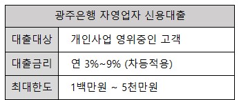 자영업자 신용대출