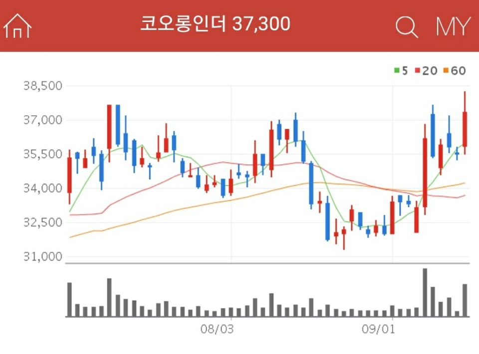 수소차 관련주 - 코오롱인더