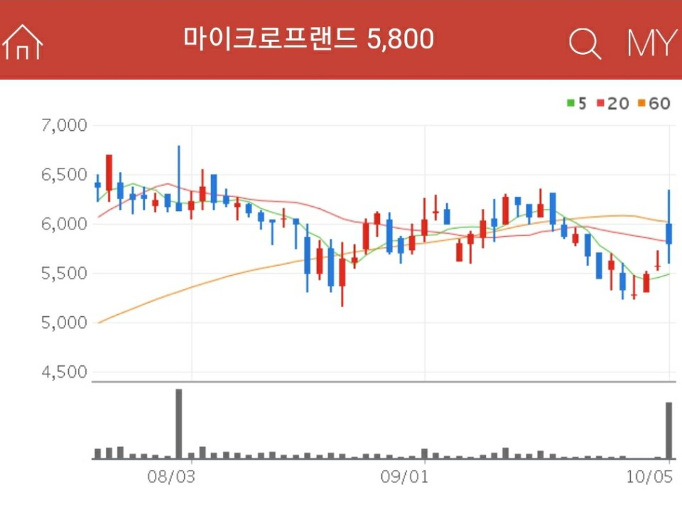 조바이든 관련주 - 마이크로프랜드