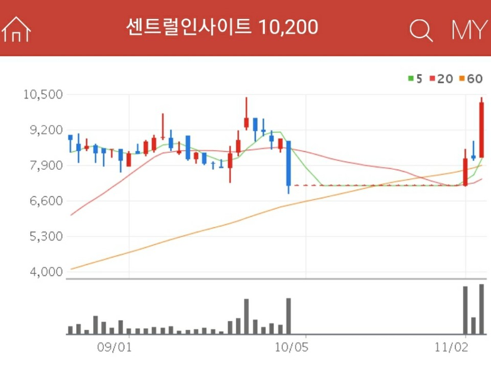 디지털화폐 관련주 - 센트럴인사이트