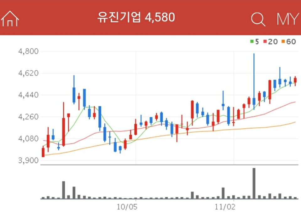 시멘트 관련주 - 유진기업