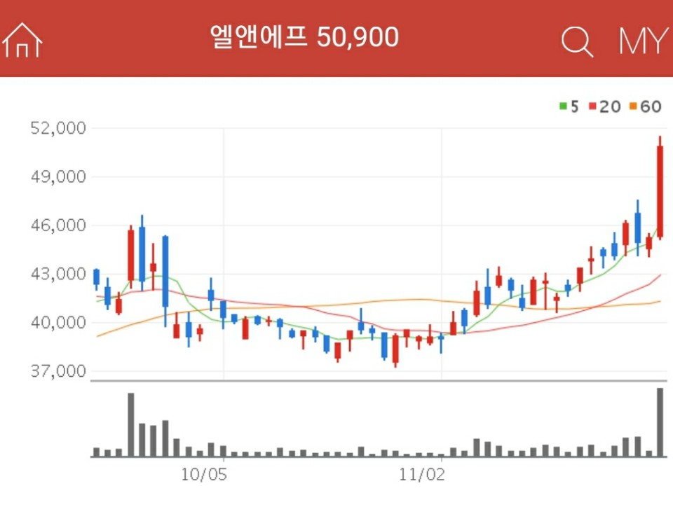 2차전지 소재주 - 엘앤에프