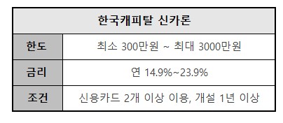 한국캐피탈 신카론