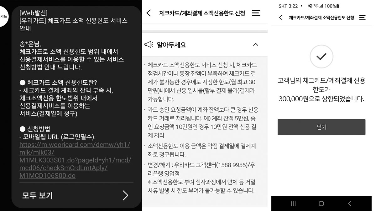 30만원 소액대출 가능한곳 체크카드 신용대출, 후불결제 등 비대면대출방법